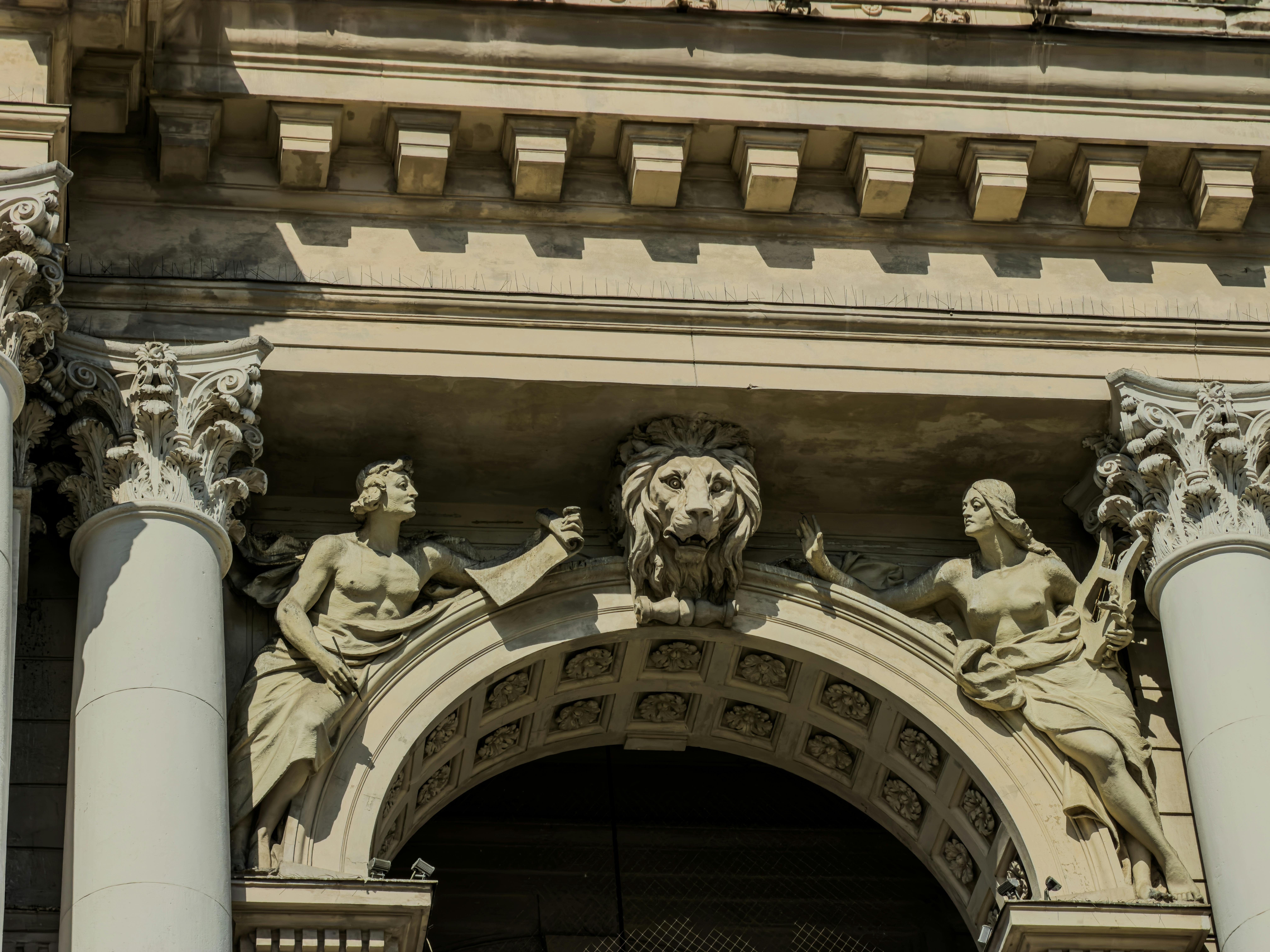 Ingyenes stockfotó díszes kivitelben, díszoszlopok, építészet témában Stockfotó