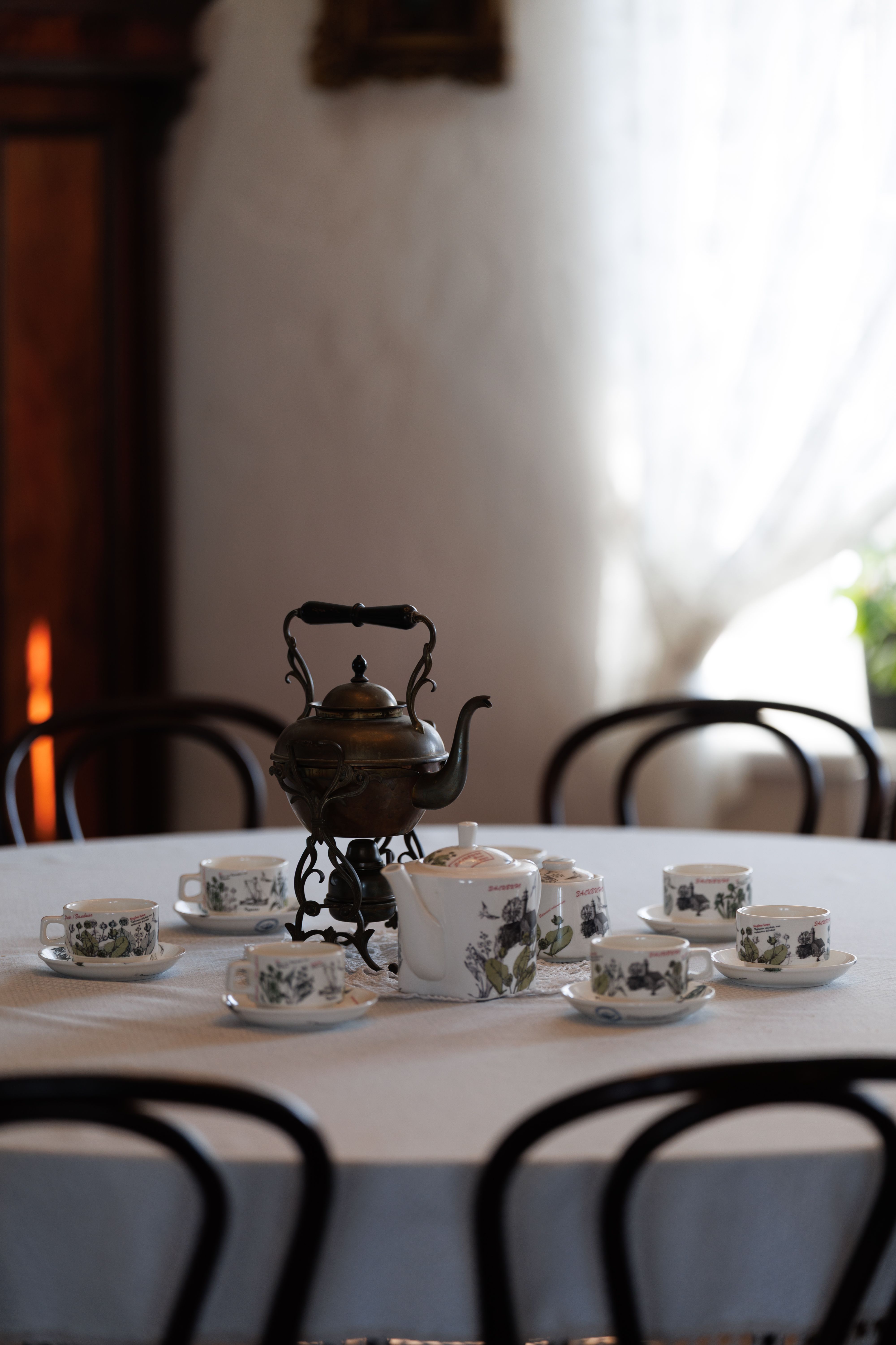 Elegant Tea Setting with Antique Teapot · Free Stock Photo