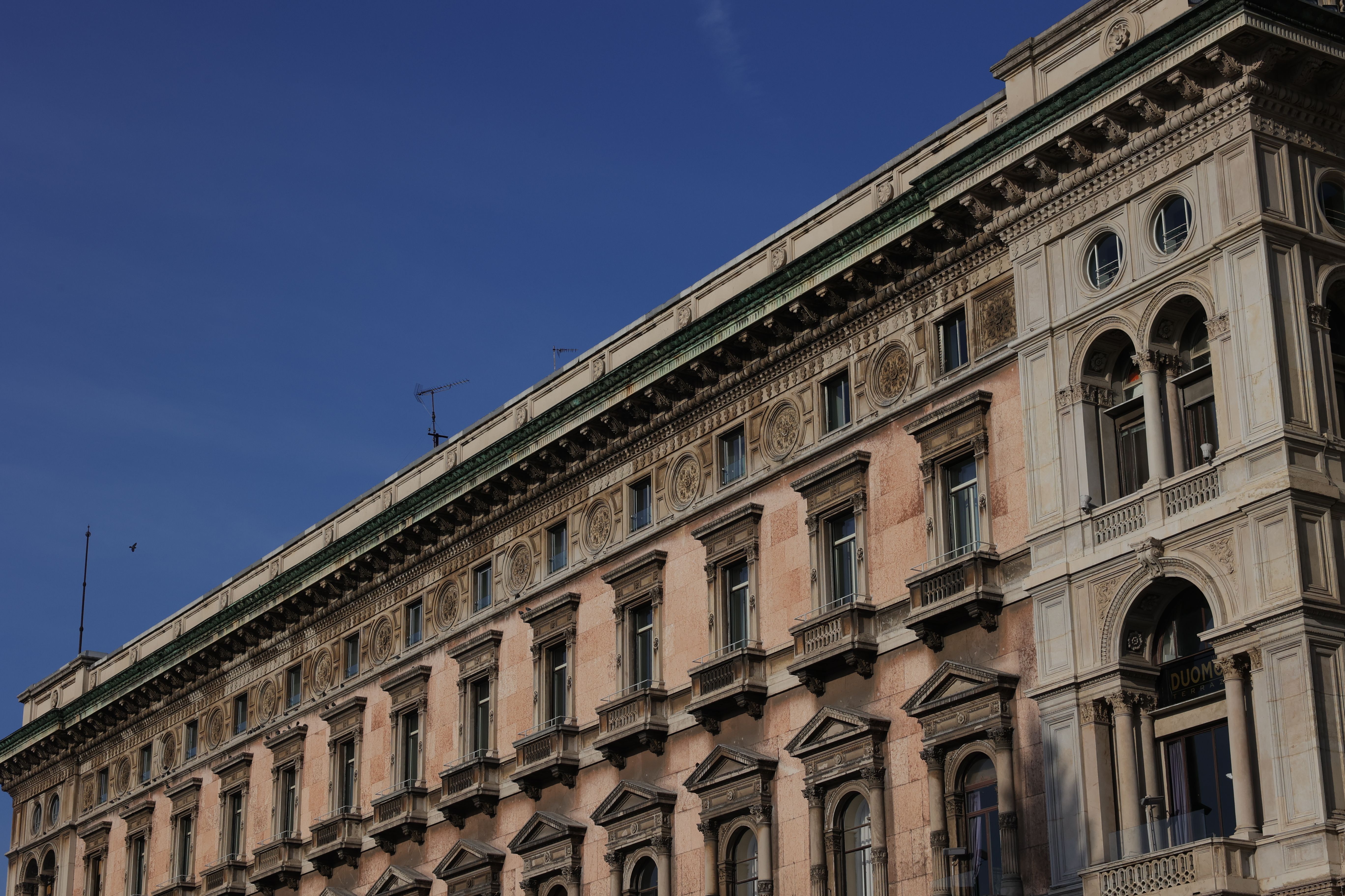 Historic Architecture of Milan Under Blue Sky · Free Stock Photo