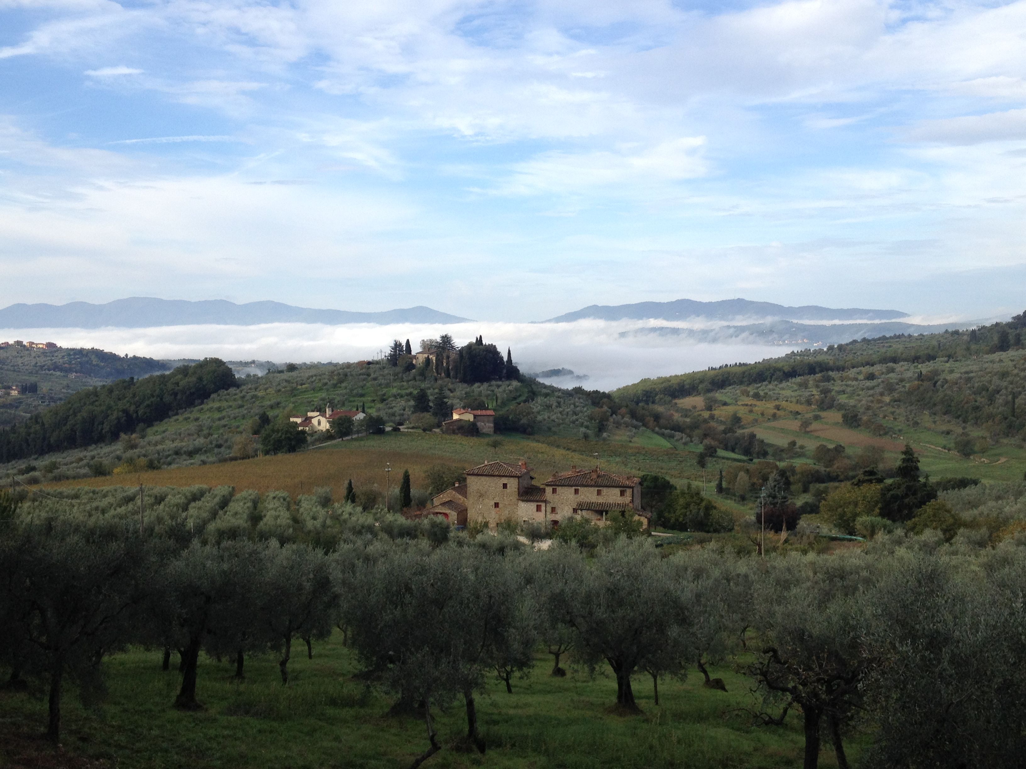 Beautiful Agriturismo farmhouse in the rolling hills of Tuscany, Italy