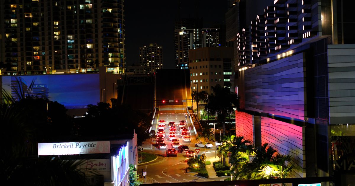 Brickell skyline at night