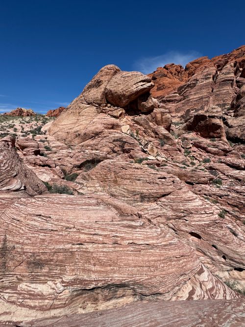 Free Stunning geological formations at Red Rock Canyon, Nevada, captured on a clear day. Stock Photo