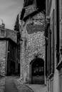 Charming Medieval Street in Vaison-La-Romaine