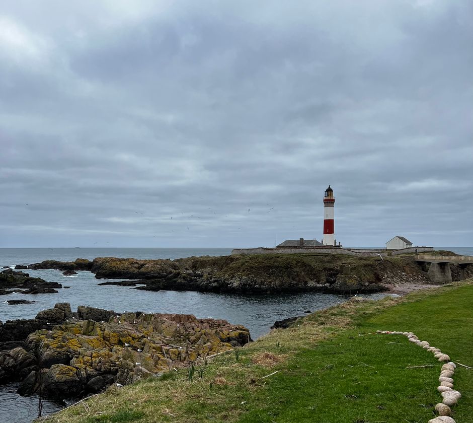 Buchan Ness Lighthouse — view 1