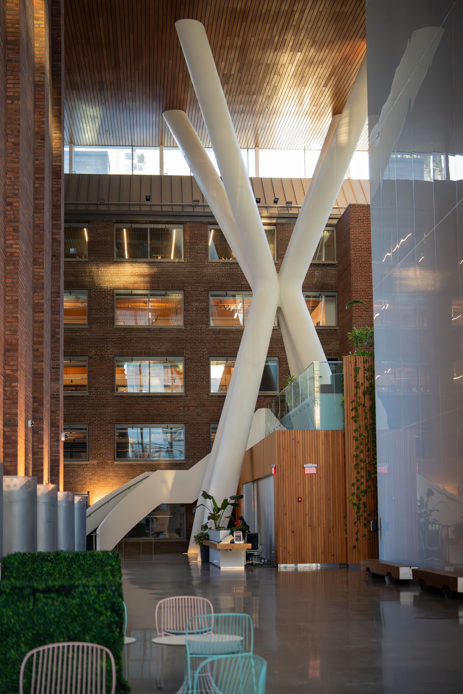 Modern commercial interior architecture