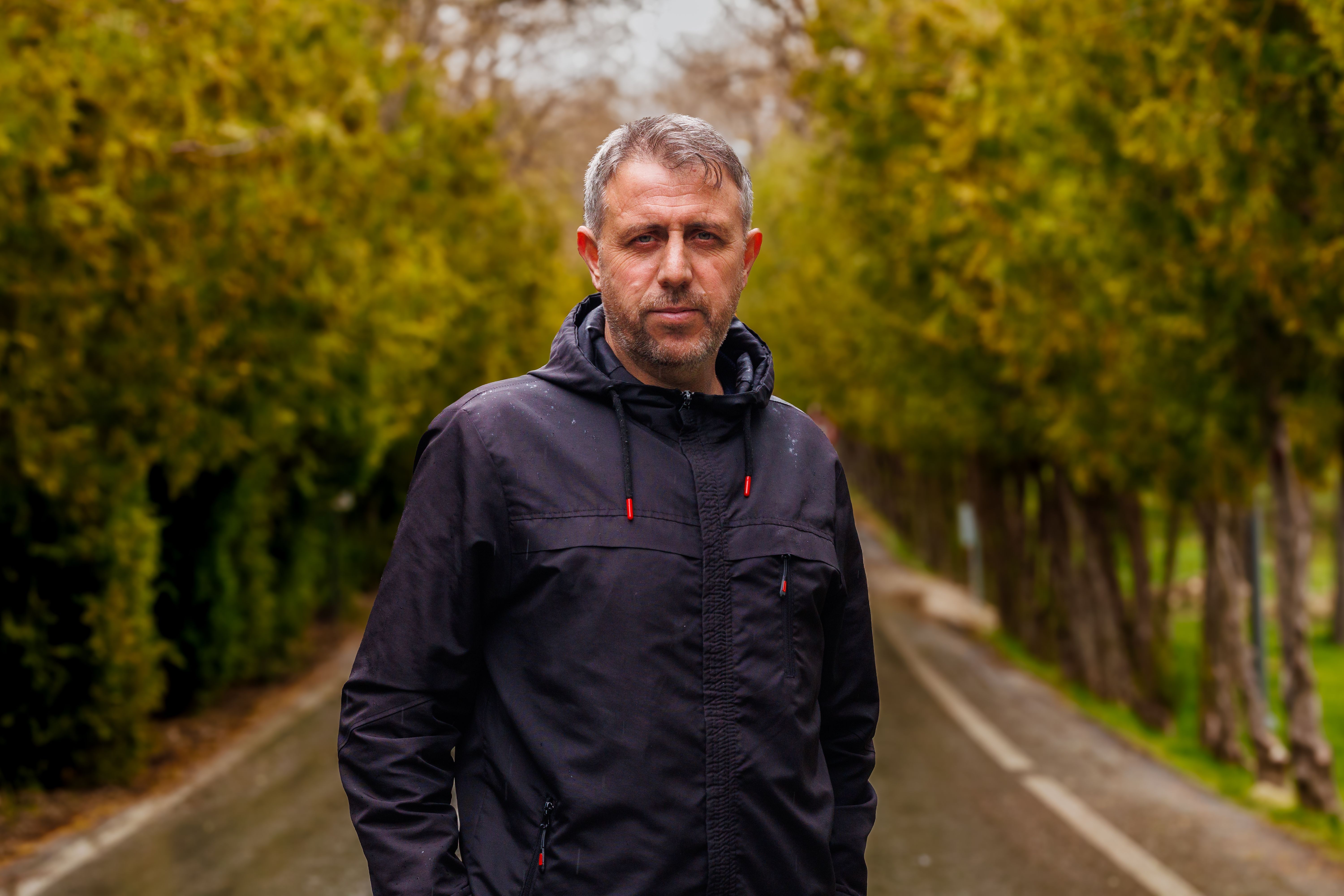 Man Standing on Tree-Lined Path in Konya · Free Stock Photo