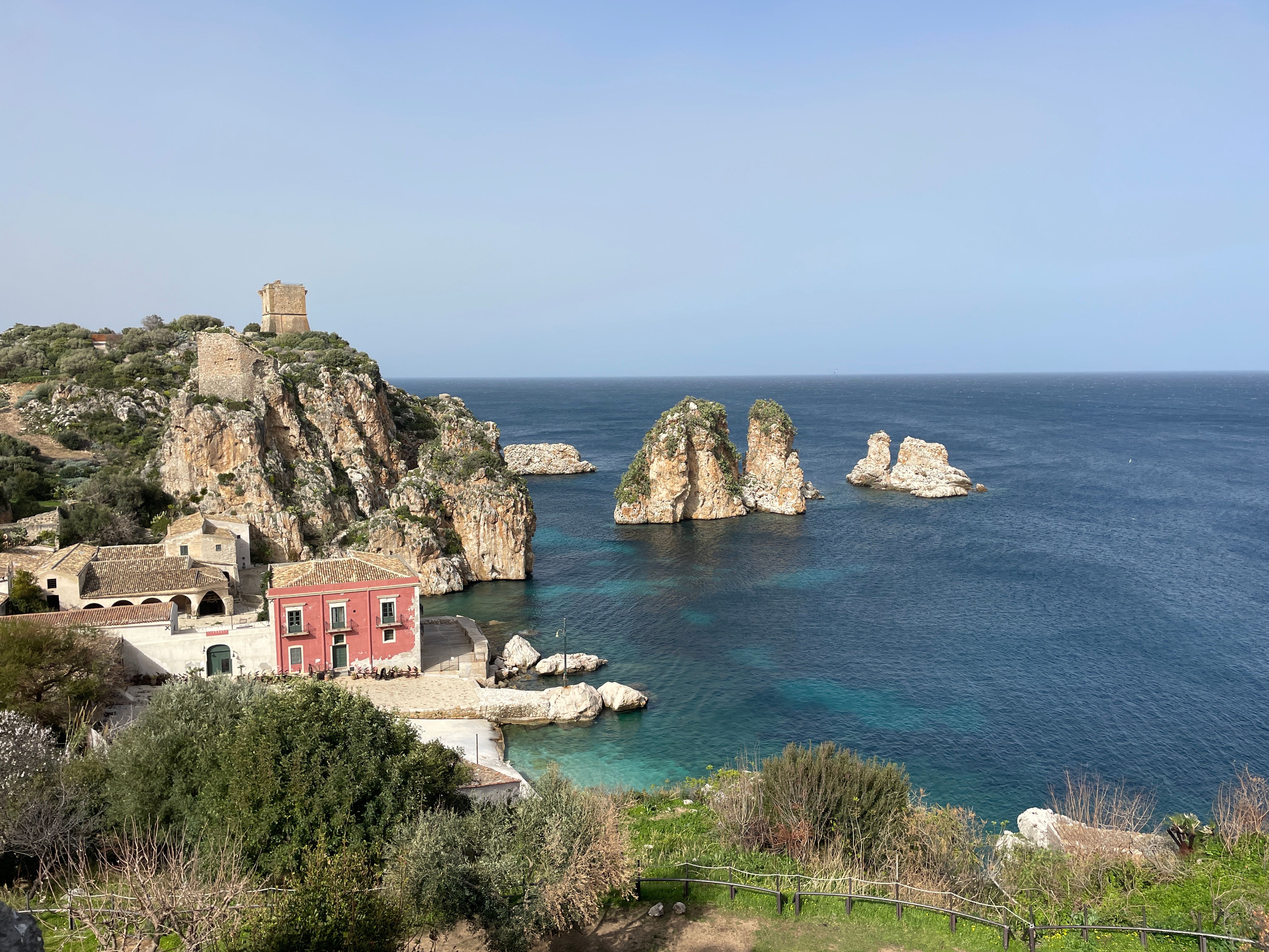 Scenic Coastal View of Scopello, Sicily · Free Stock Photo