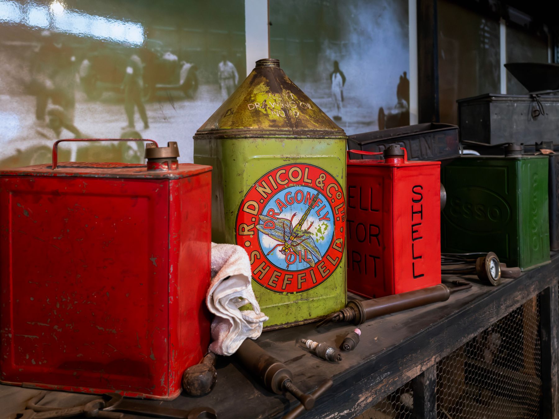Pirbright — belongings being loaded for transport to storage