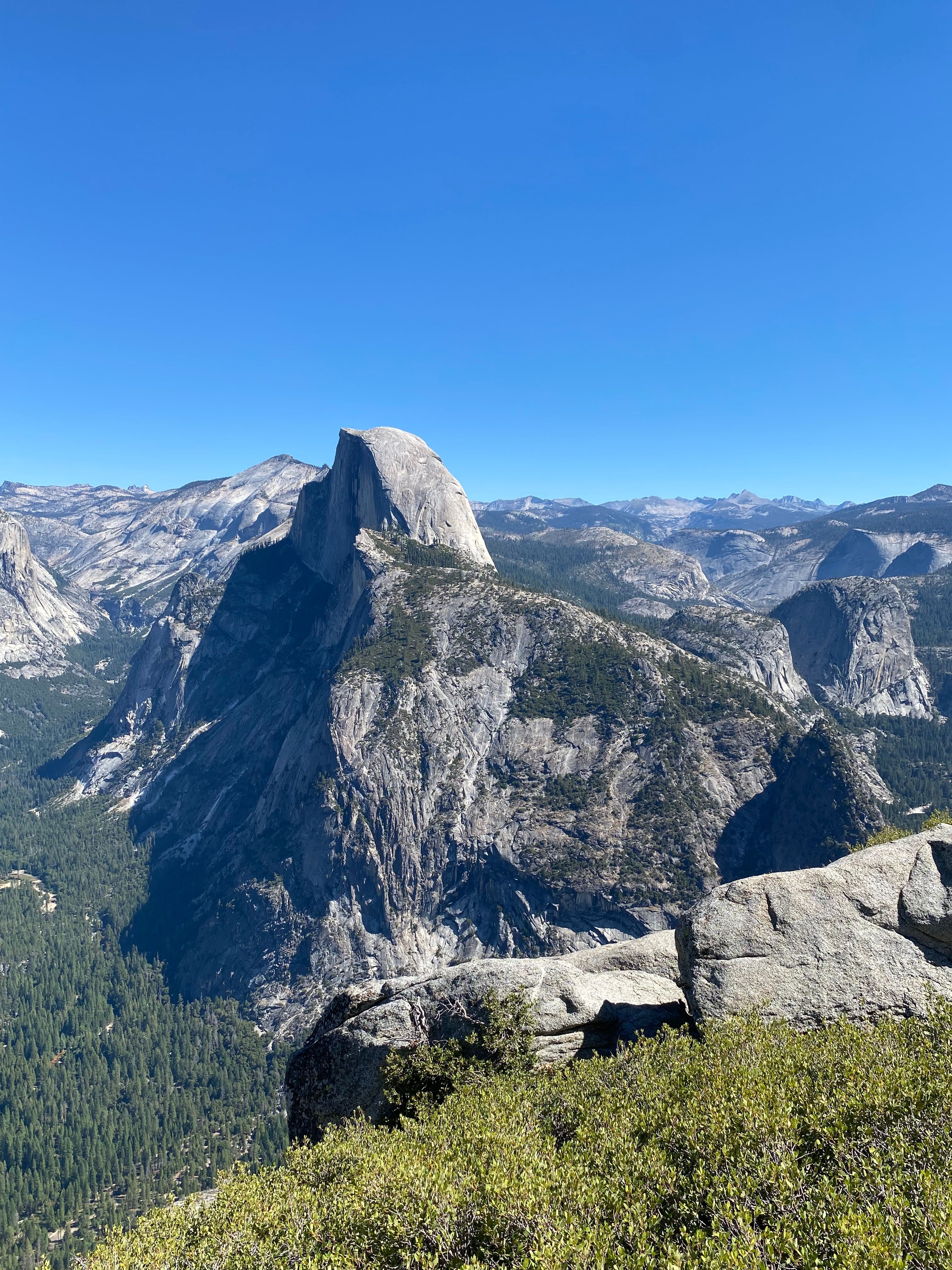 Half dome in yosemite national park · Free Stock Photo