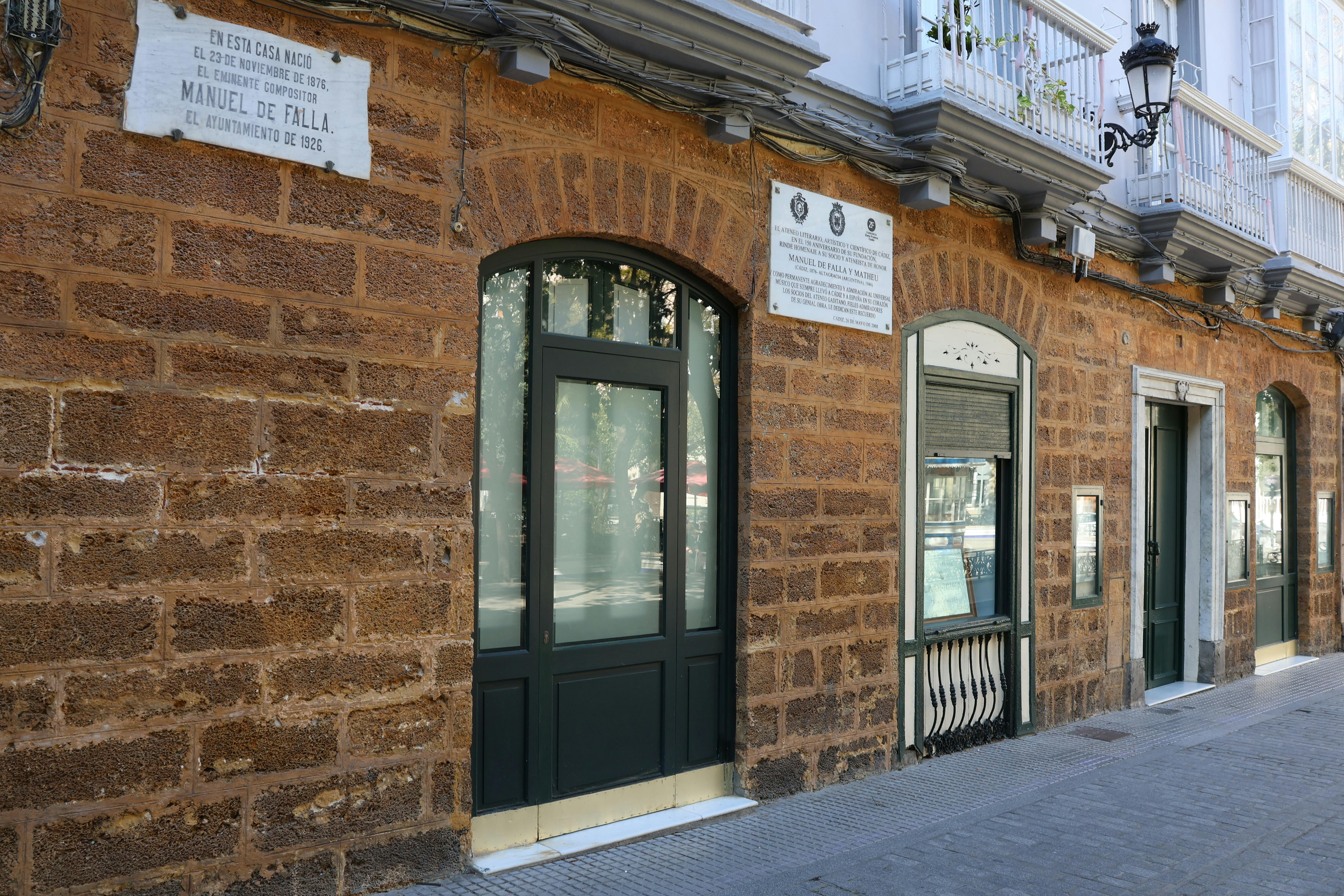 casa natal de Manuel de Falla