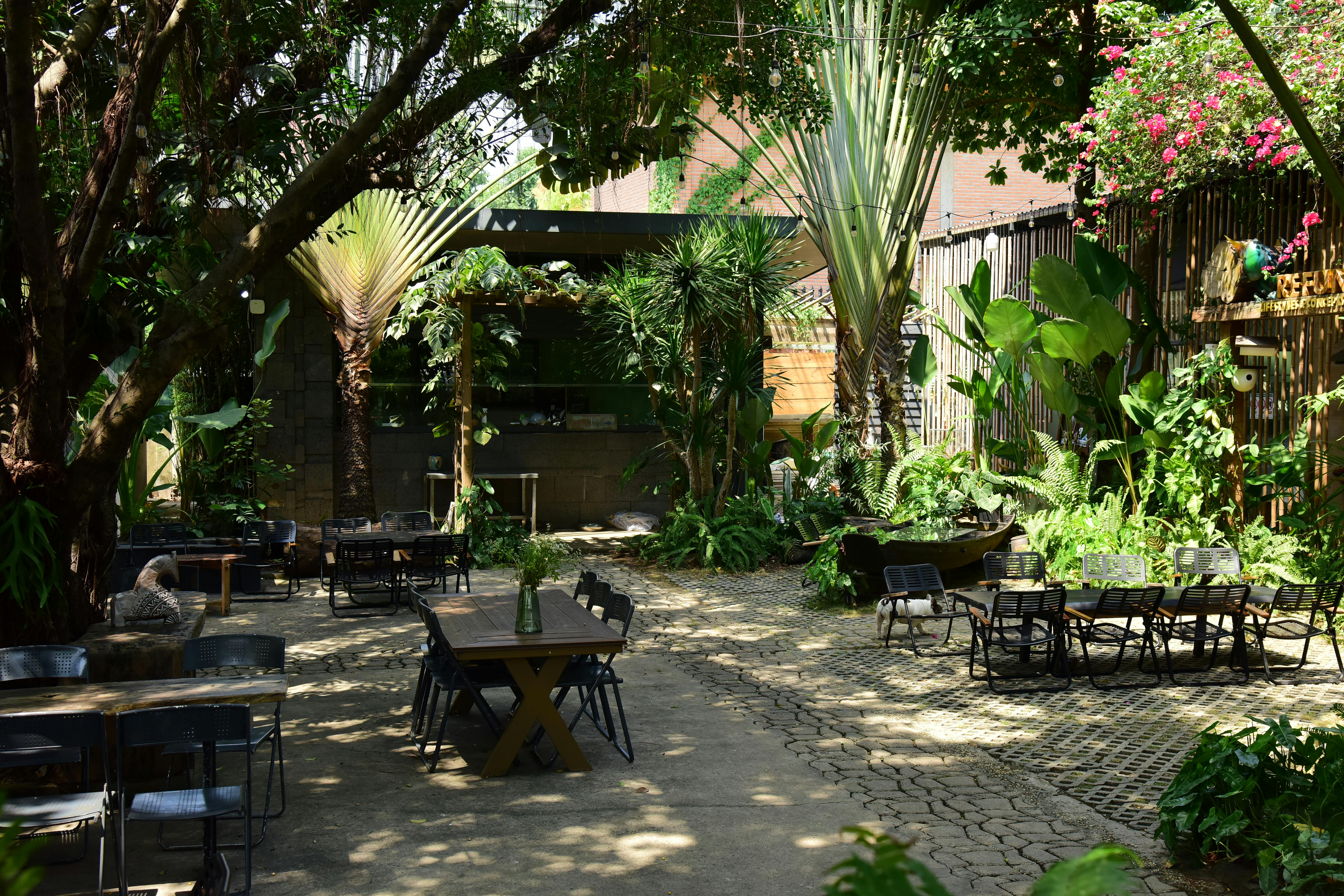 Terrasse jardin The Garden Ouagadougou