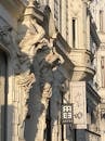Ornate Baroque Architecture in Vienna's Sunlit Street