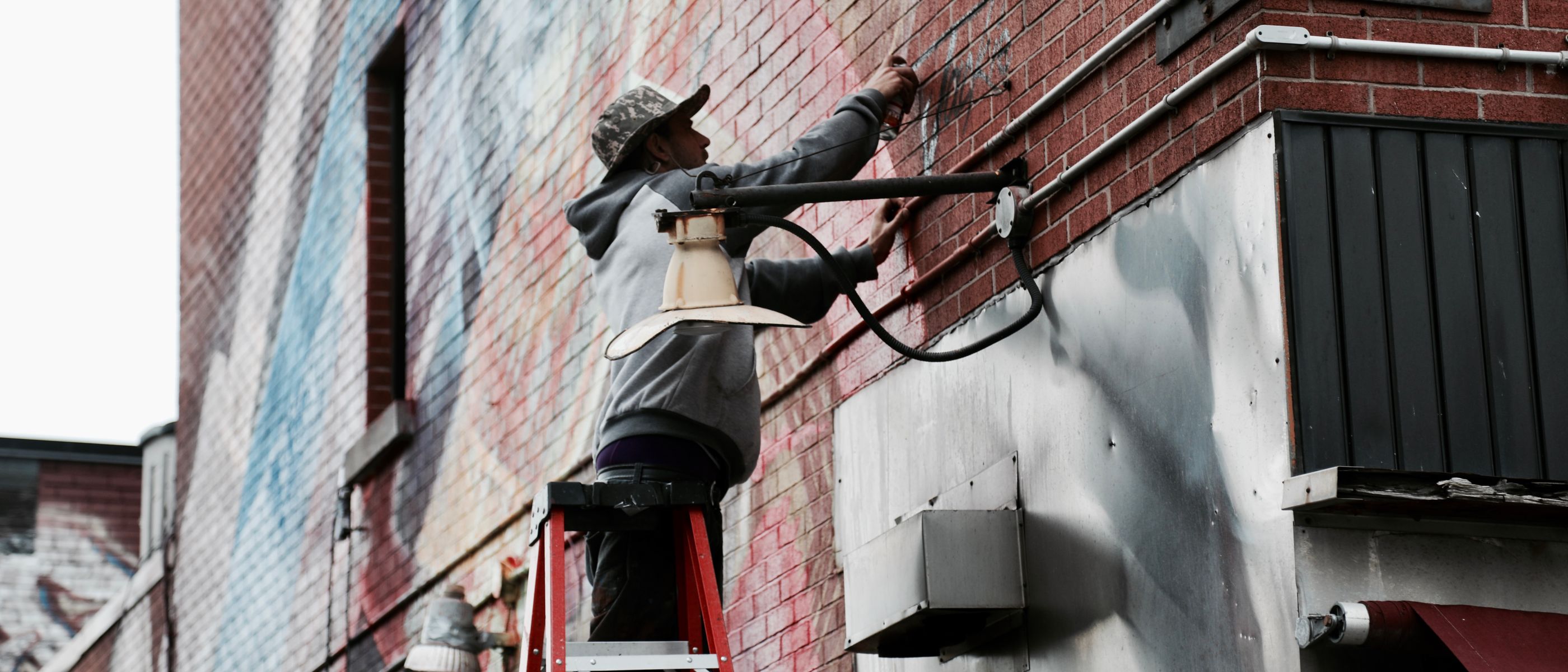 Masonry and Render Painting in St Johns — woodwork brushed to a crisp, smooth line