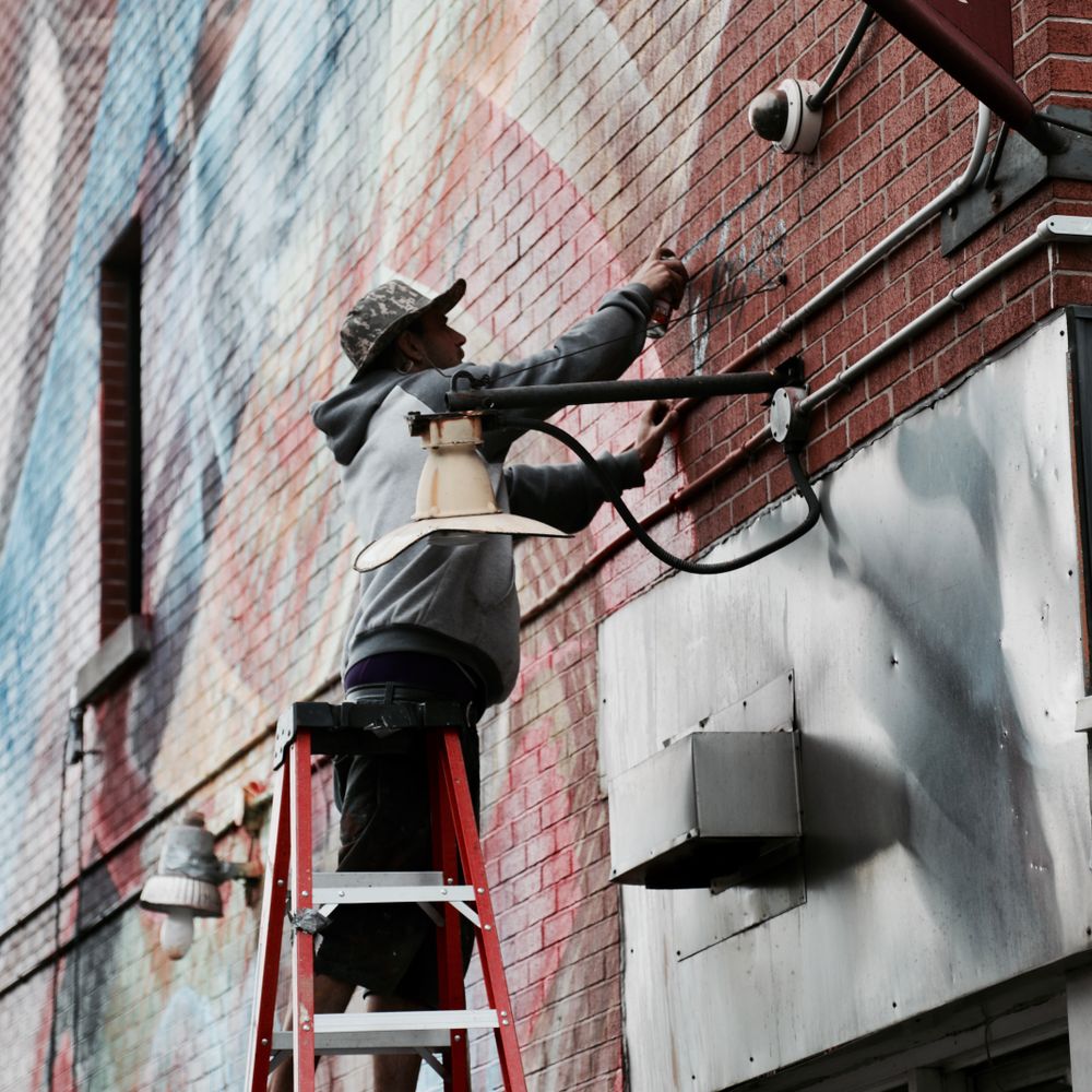 Painters and Decorators in Ponders End — surfaces prepped and cut in by hand