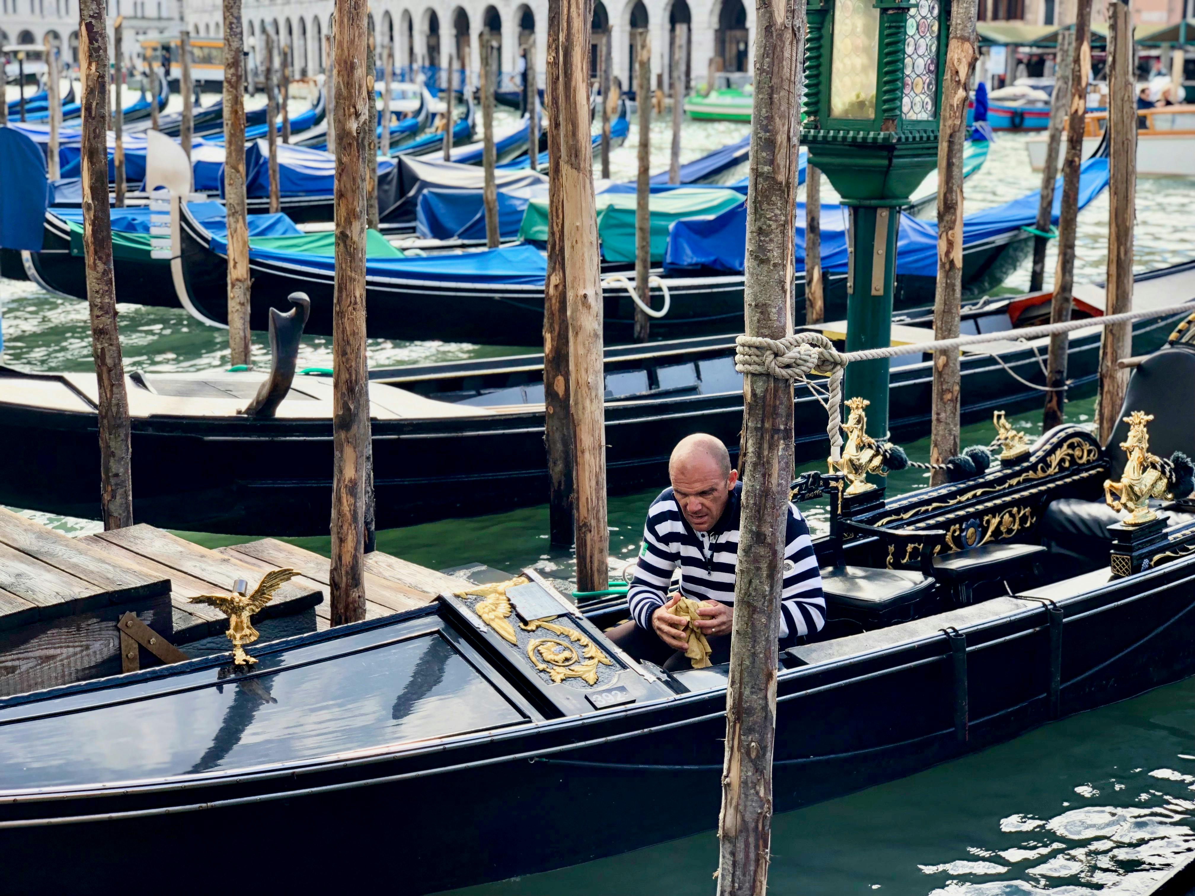 Free stock photo of boat, boats, gondola Stock Photo