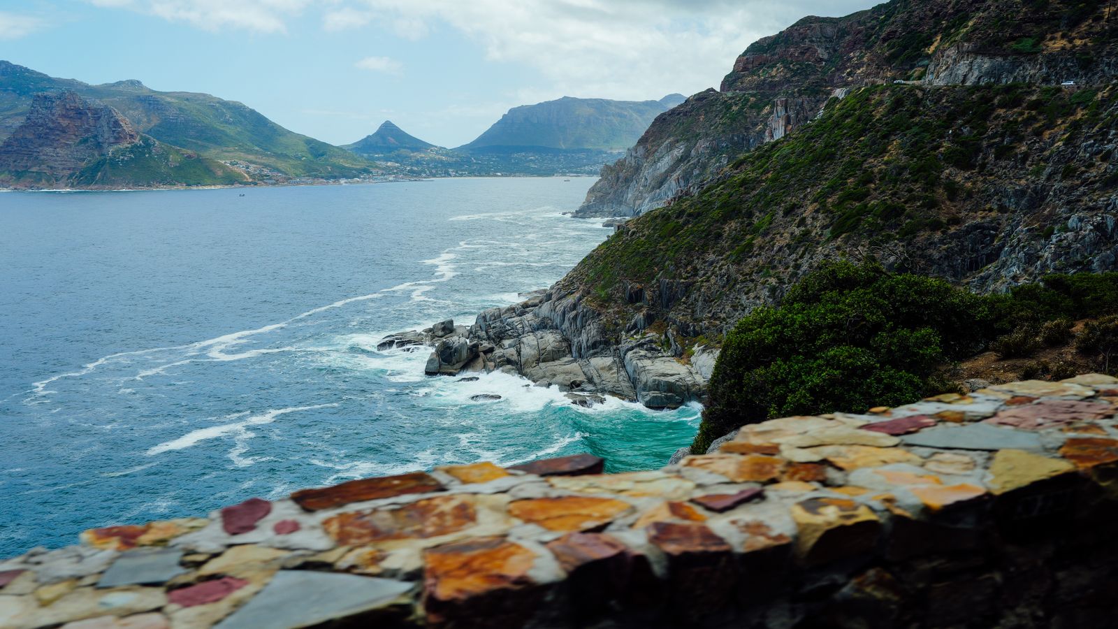 Scenic coastal view from chapman s peak cape town, South Africa