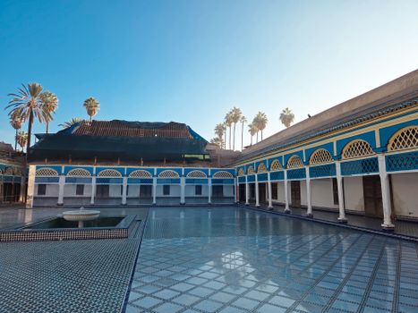 Bahia Palace travel scene — cover for Marrakech for First-Timers