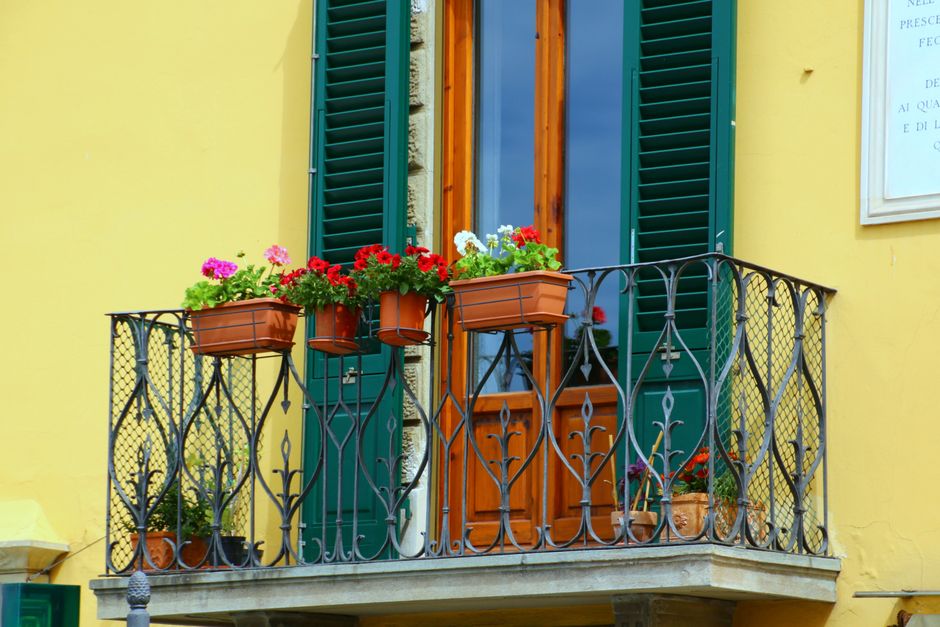 colorful container flowers on a sunny balcony - outdoor balcony garden ideas colorful container flowers on a sunny balcony - outdoor balcony garden ideas