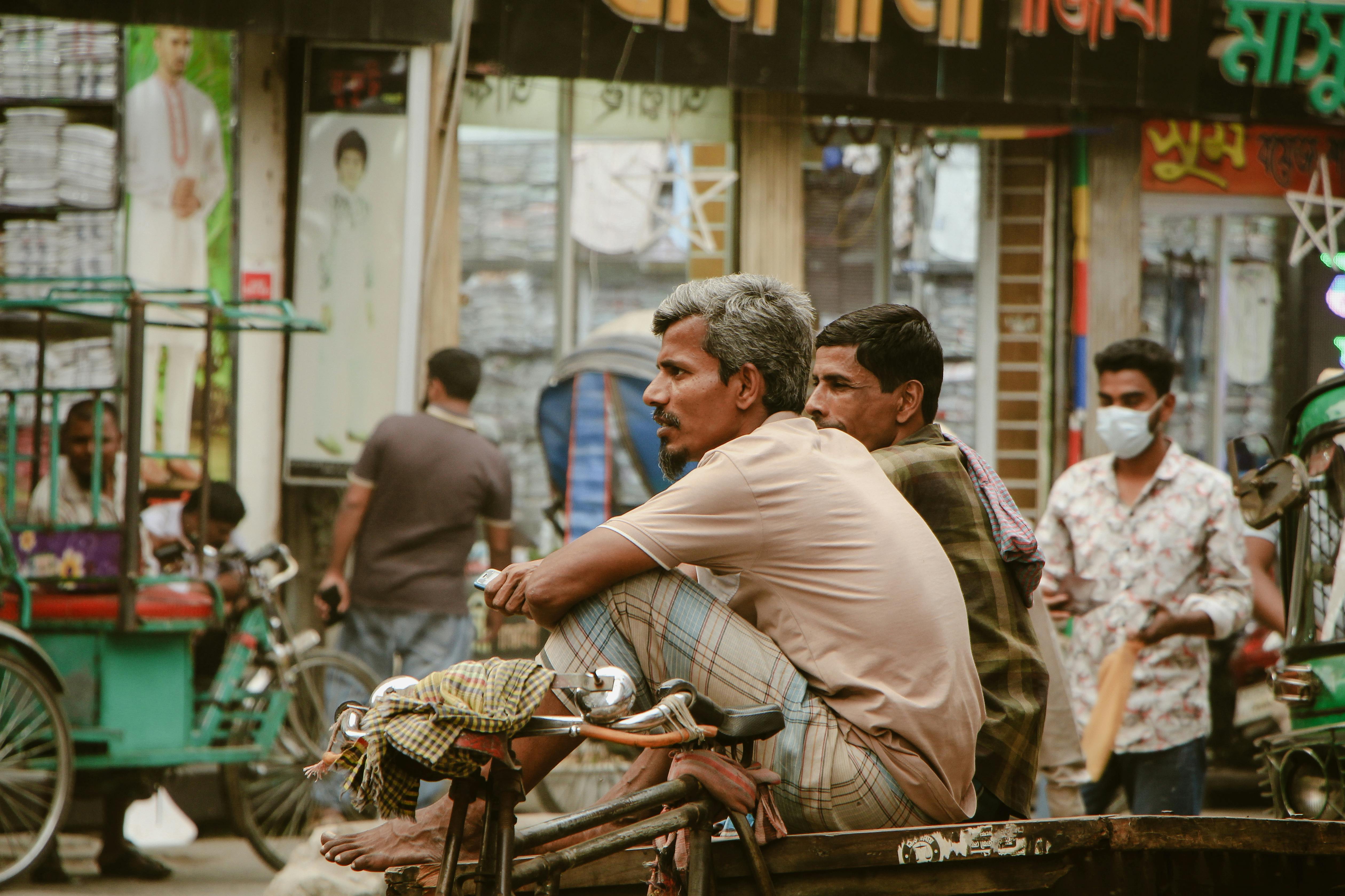 免费 捕捉孟加拉国达卡充满活力的街头生活和文化。 素材图片