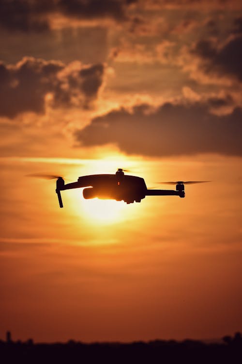 Photo Of Drone During Dawn 