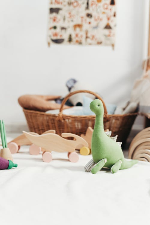 Brinquedo De Dinossauro Verde