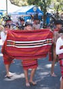 Cultural Parade with Traditional Clothing