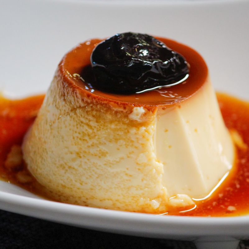 Classic Bread Pudding with Vanilla Sauce