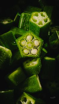 Fat Added Okra