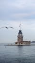 Scenic View of Maiden's Tower in Istanbul