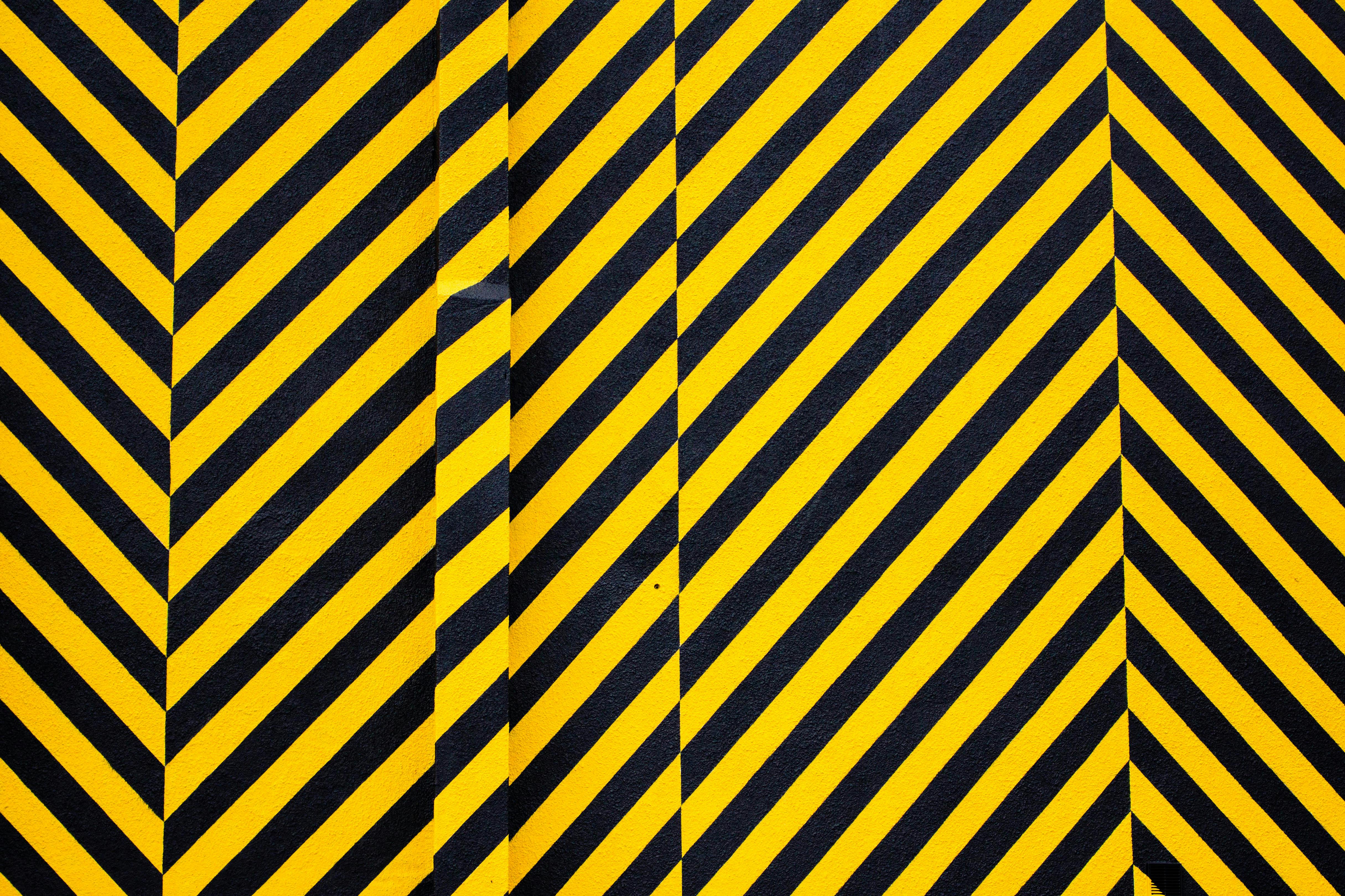 black yellow pattern