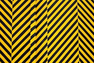 Yellow and Black Striped