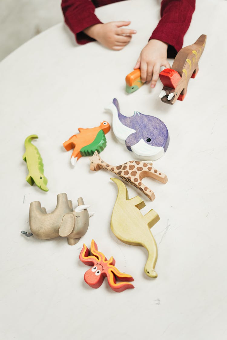 Wooden Toy Animals