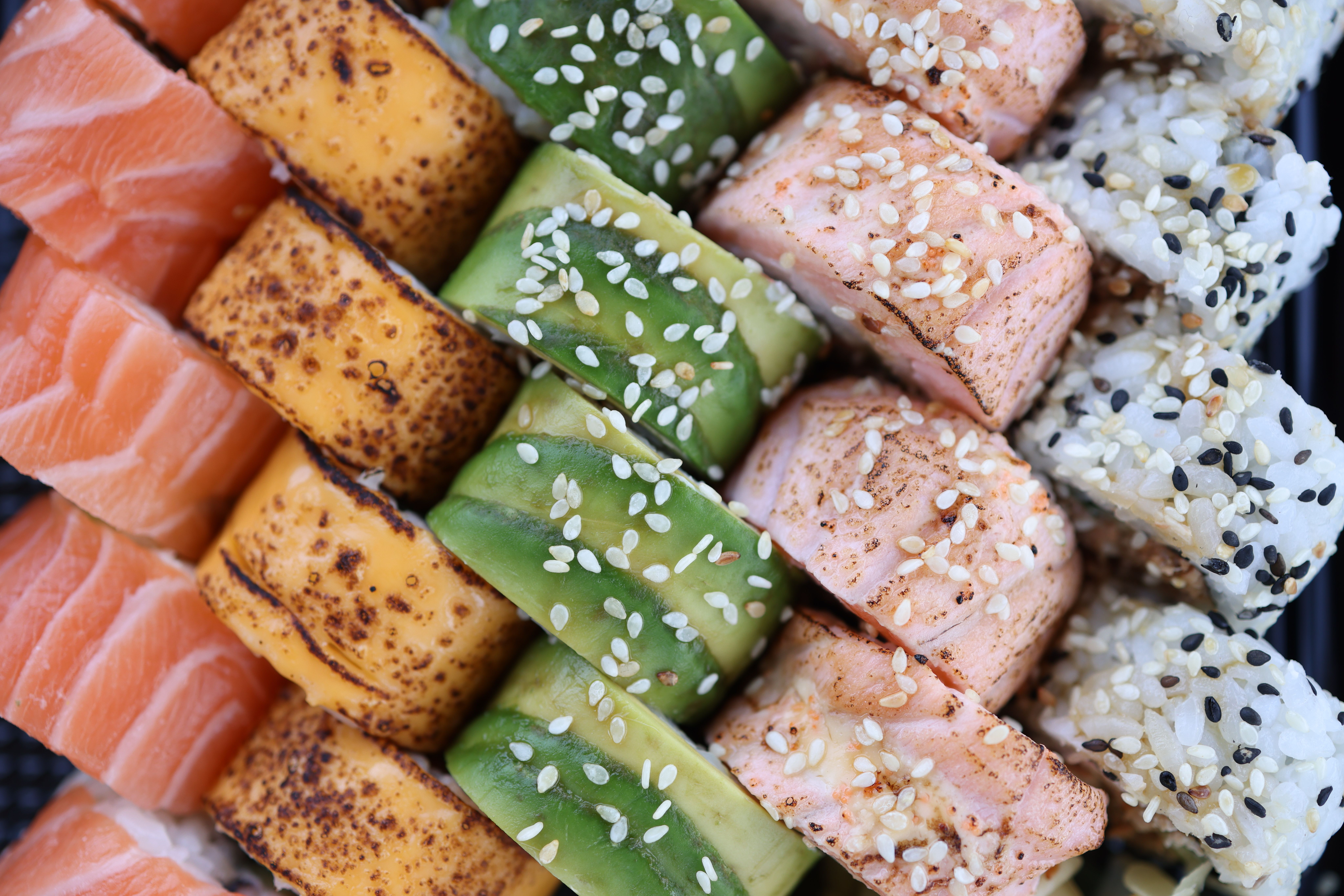 White-Wine Sushi with Citrus Salsa