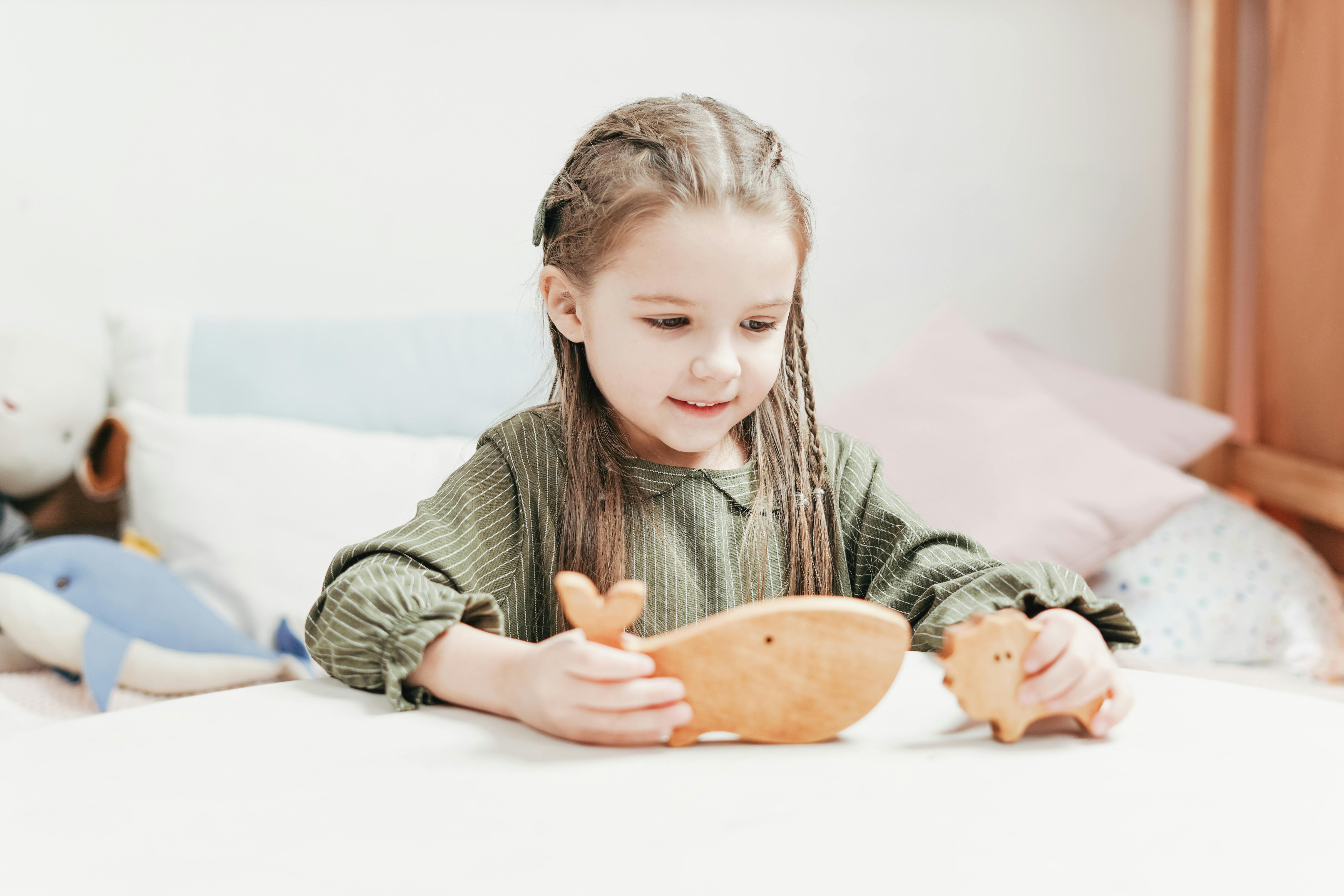 Photo Of Girl Playing With Wooden Toys Free Stock Photo   Pexels Photo 3662899 