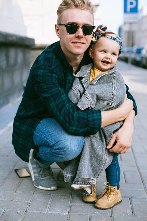 Photo of Father and Daughter