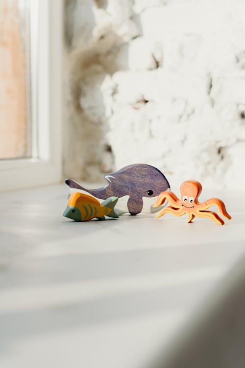 Shallow Focus Photo of Wooden Toys