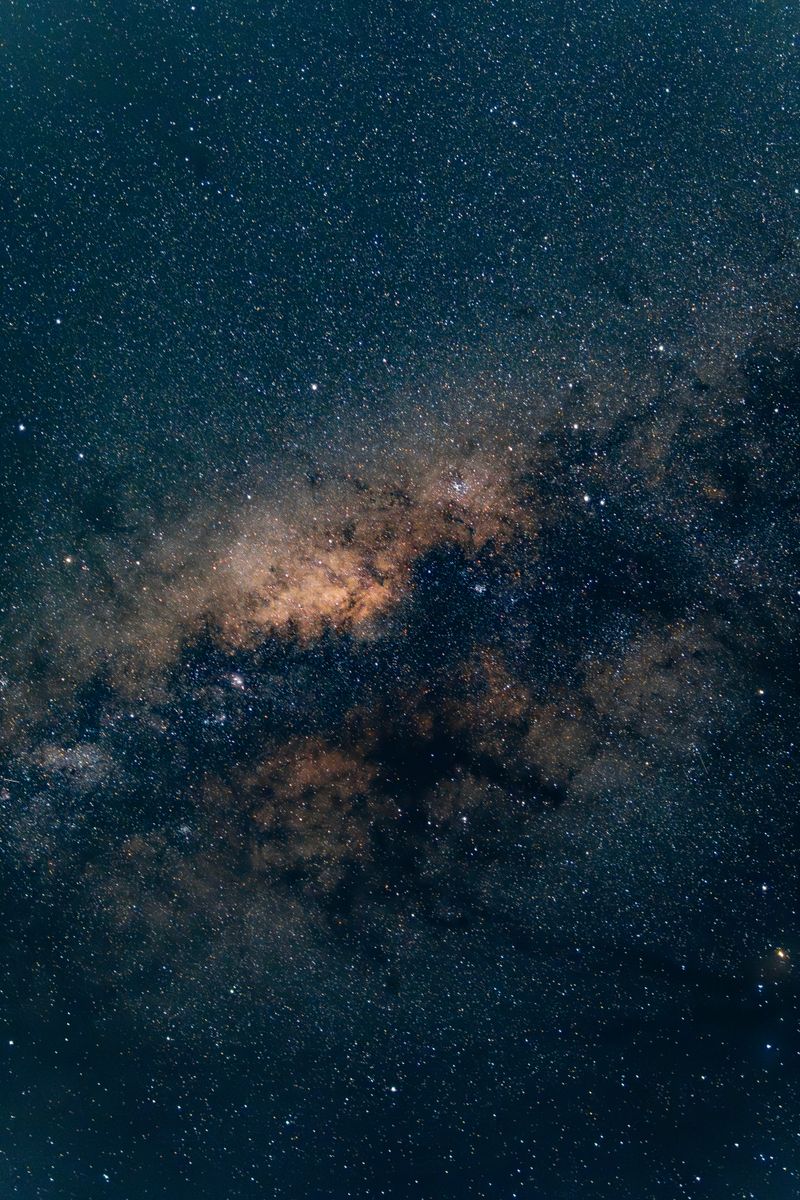 Captivating view of the Milky Way galaxy, showcasing its vivid star clusters and cosmic beauty.