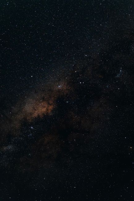 High-resolution image of a starry night sky featuring the Milky Way galaxy, showcasing celestial beauty.