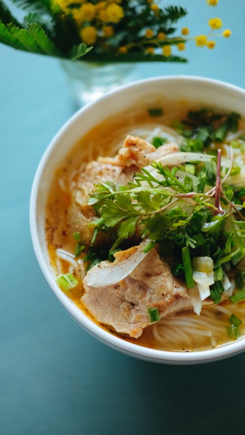 Cooked Food in White Ceramic Bowl