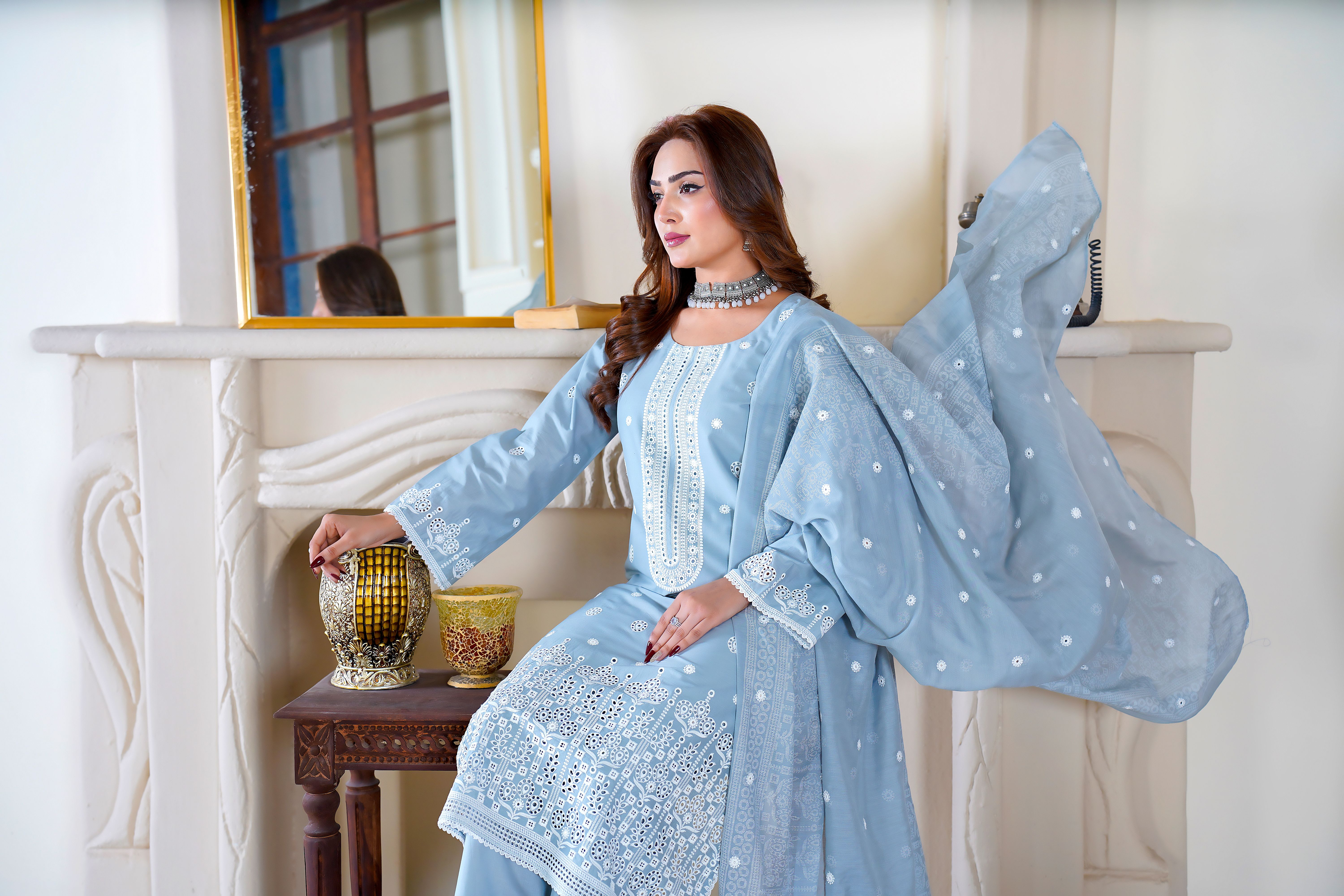 Elegant South Asian Fashion Model in Lahore · Free Stock Photo