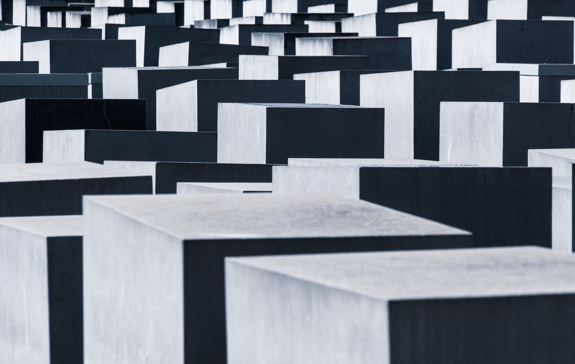 Abstract Architecture of Concrete Blocks · Free Stock Photo