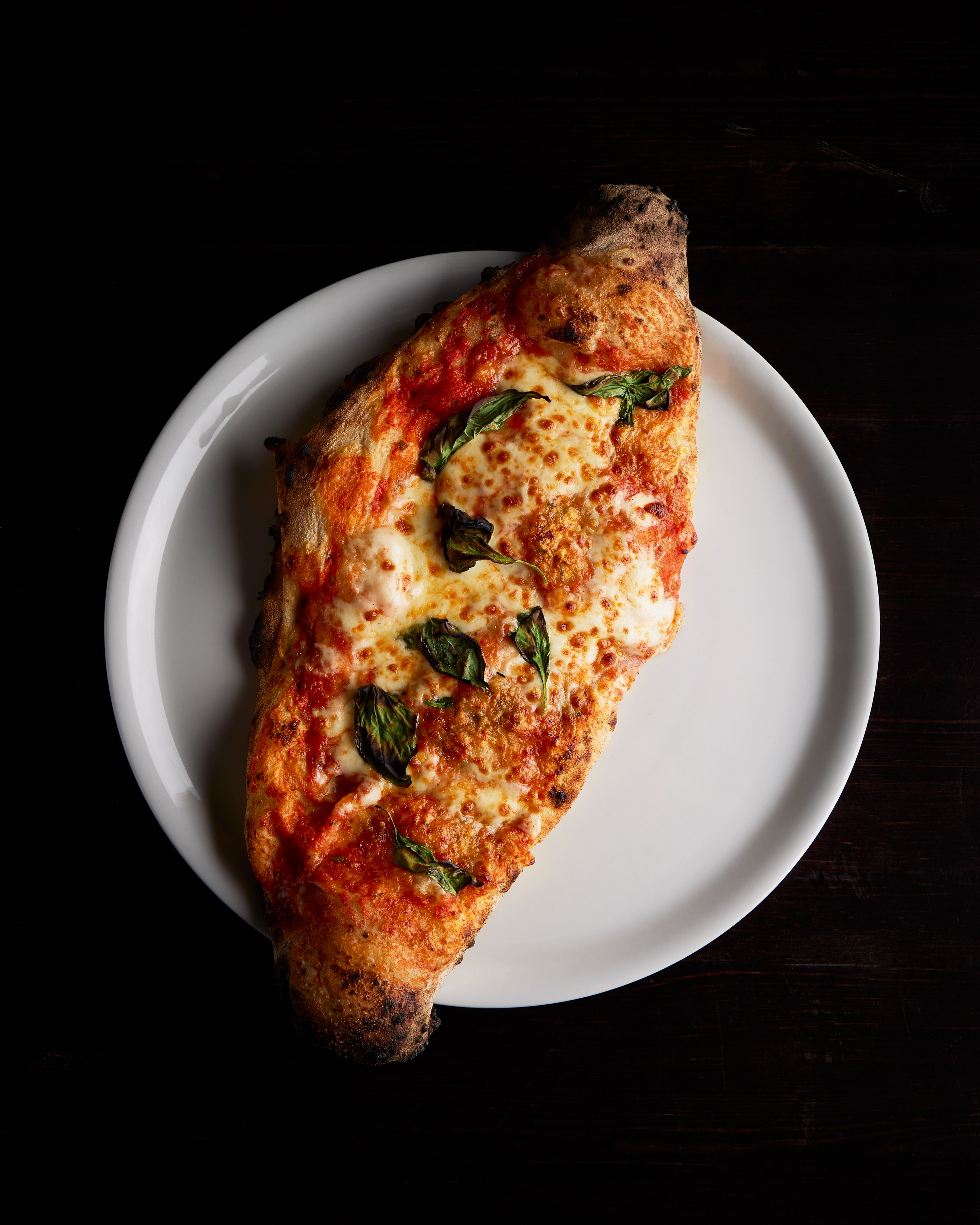 Calzone Top View Wooden Table Photos, Download The BEST Free Calzone ...