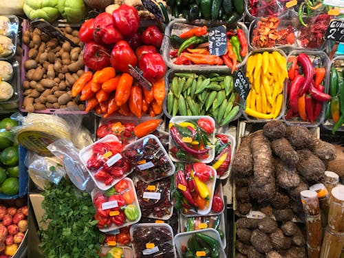新鮮蔬菜, 蔬菜, 食物超市 的 免費圖庫相片