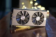 High-Performance Graphics Card with LED Lights