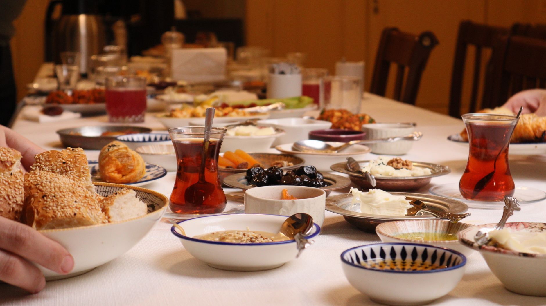Brunch bis in den Nachmittag
