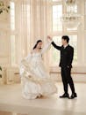 Elegant Wedding Dance in Luxurious Ballroom