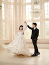 Elegant Wedding Dance in Hanoi Palace