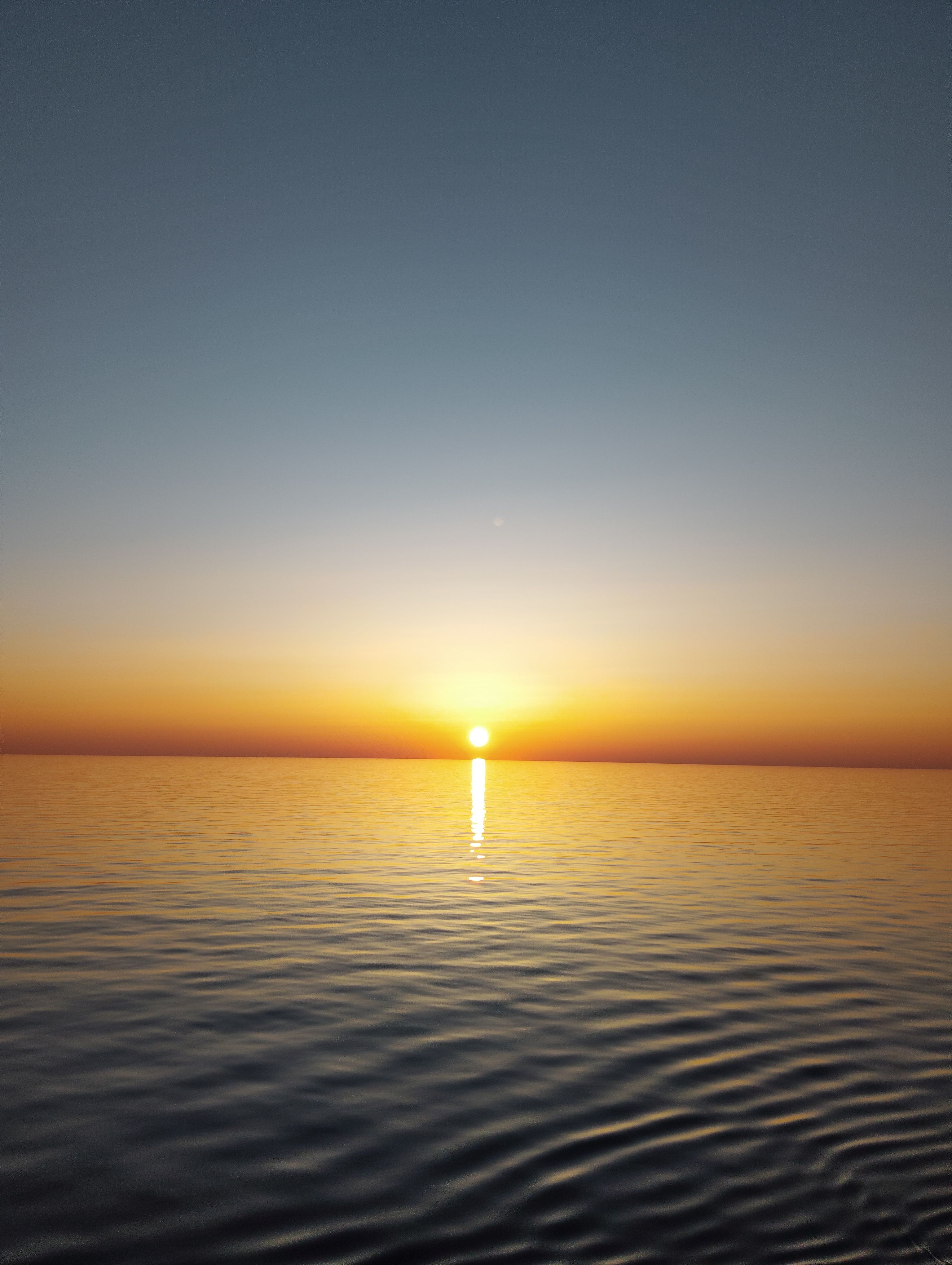 Sunrise by the sea