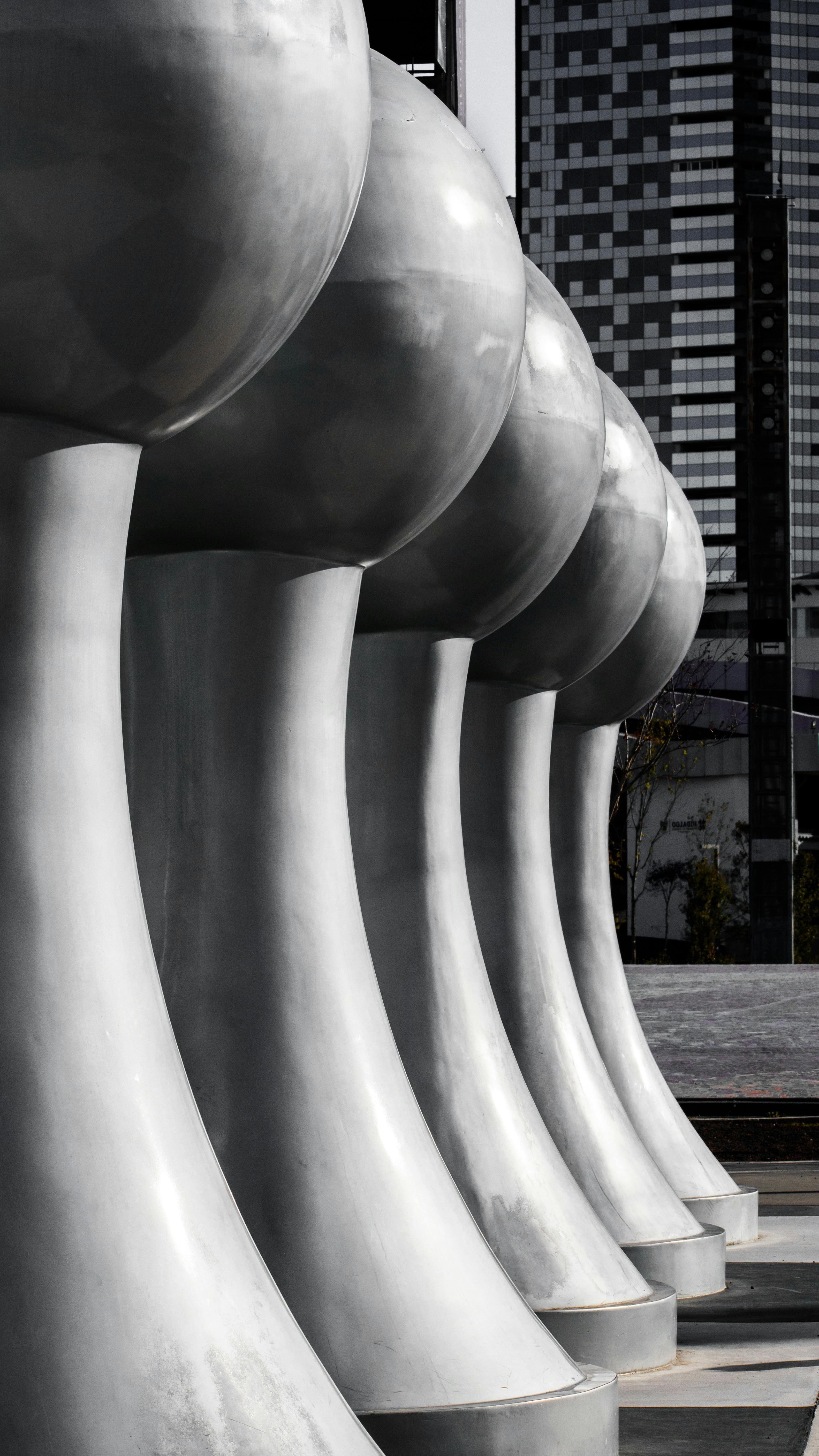 Modern Architectural Sculpture in Pachuca