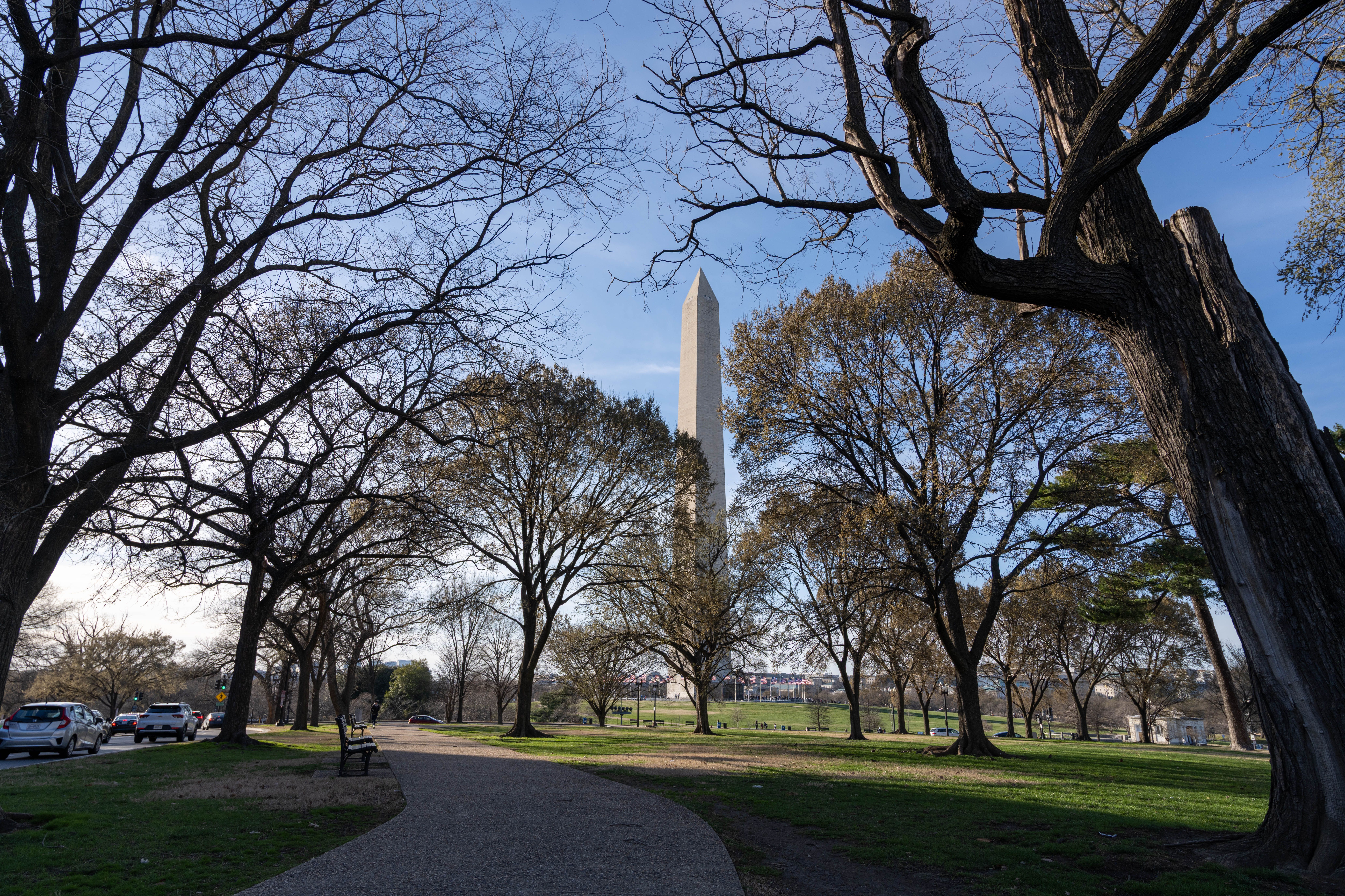 U.S. authorities probe '8647' marking on National Mall days before Trump birthday